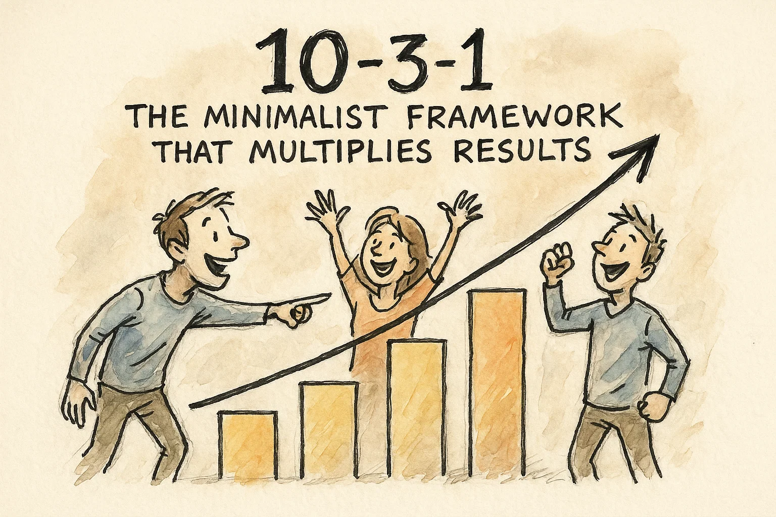 10-3-1 – El marco minimalista que multiplica resultados