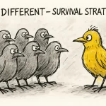 Sé diferente – Estrategia de supervivencia