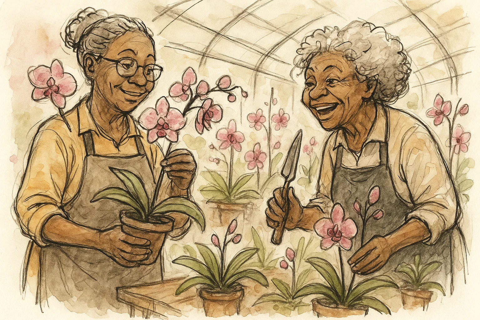 Cultivo de orquídeas