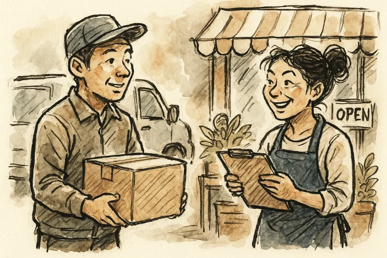 Servicios de transporte para pequeños negocios locales